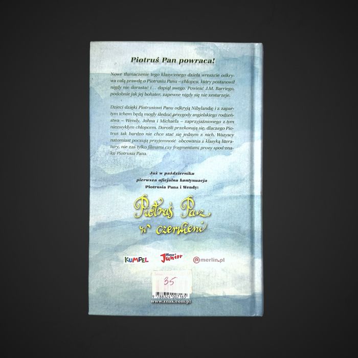 J. M. Barrie Piotruś Pan i Wendy Znak