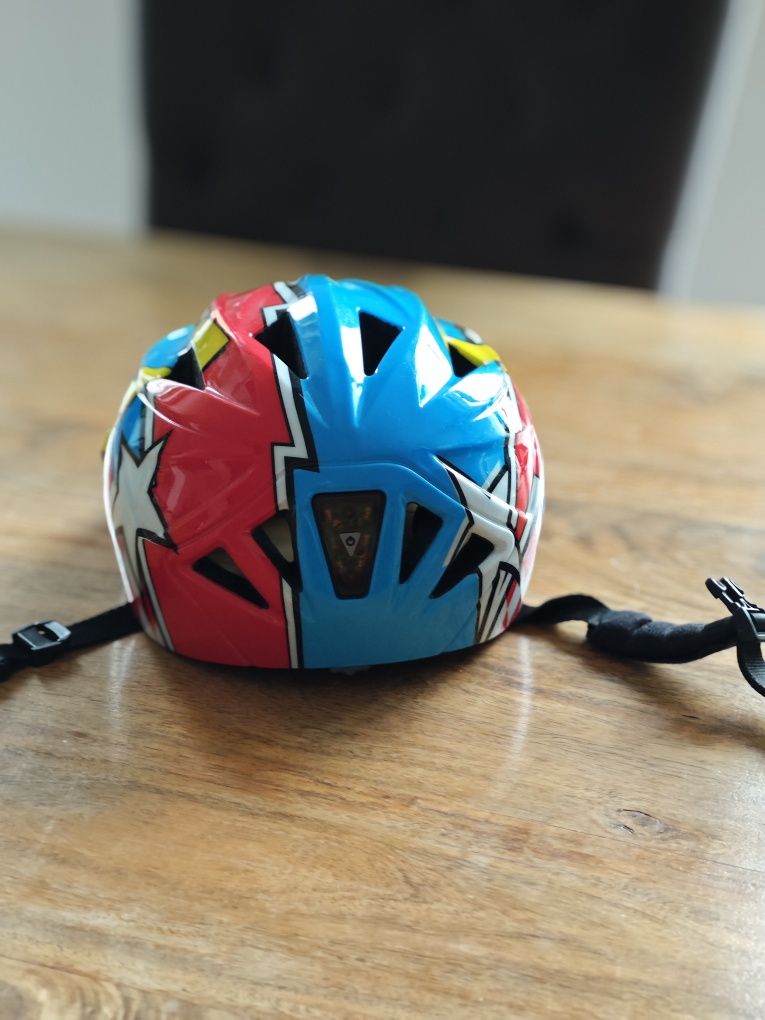 Kask dziecięcy Prox Flash LED | 5–7 lat | Działająca lampka