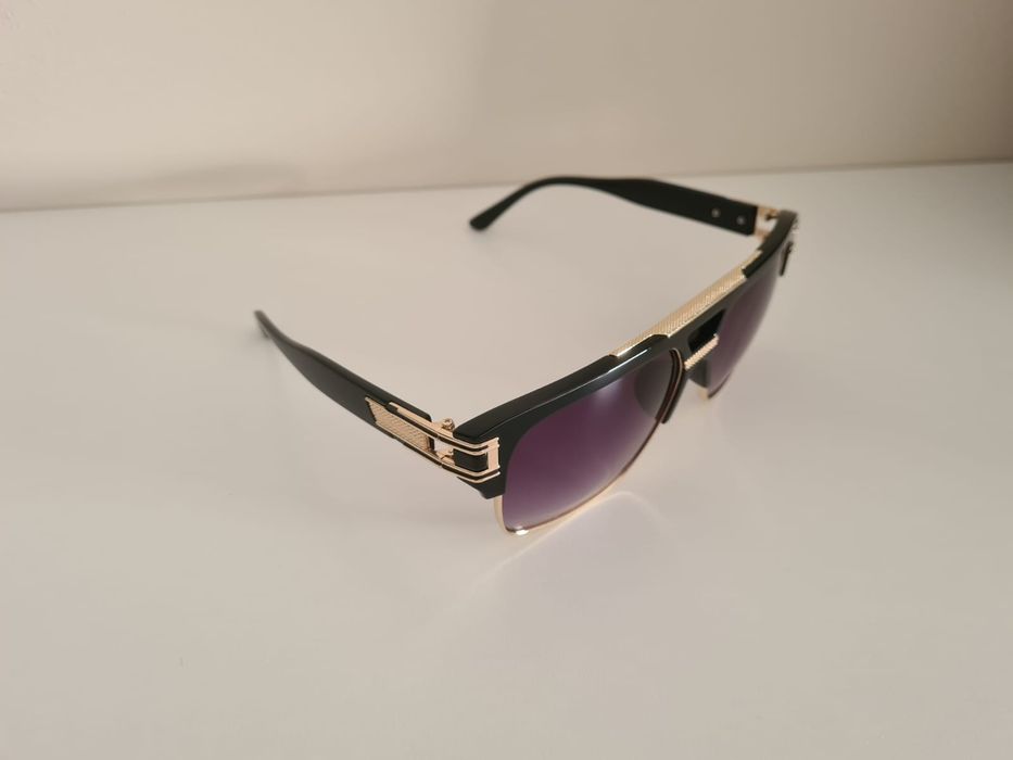 HIT Nowe Męskie Okulary Polaryzacyjne UV400 Przeciwsłoneczne Złote