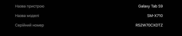 Планшет Samsung Galaxy Tab S9 Wi-fi 8/128 Graphite