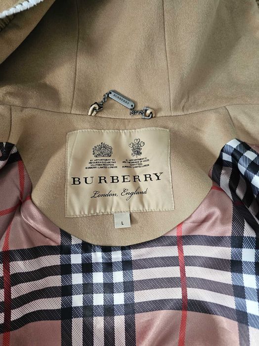 Burberry kamizelka plaszczyk roz L