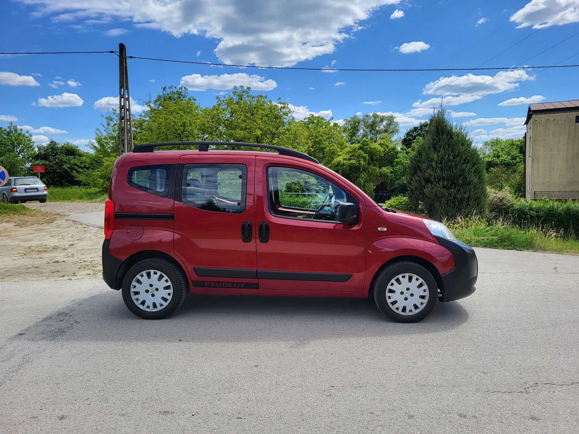 Peugeot Bipper Tepee 2009r 1.4B Mpi 74km Klima Zadbany