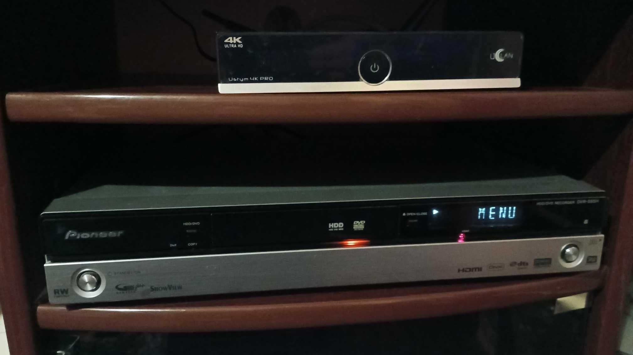 HDD/DVD рекордер Pioneer DVR-555H-S