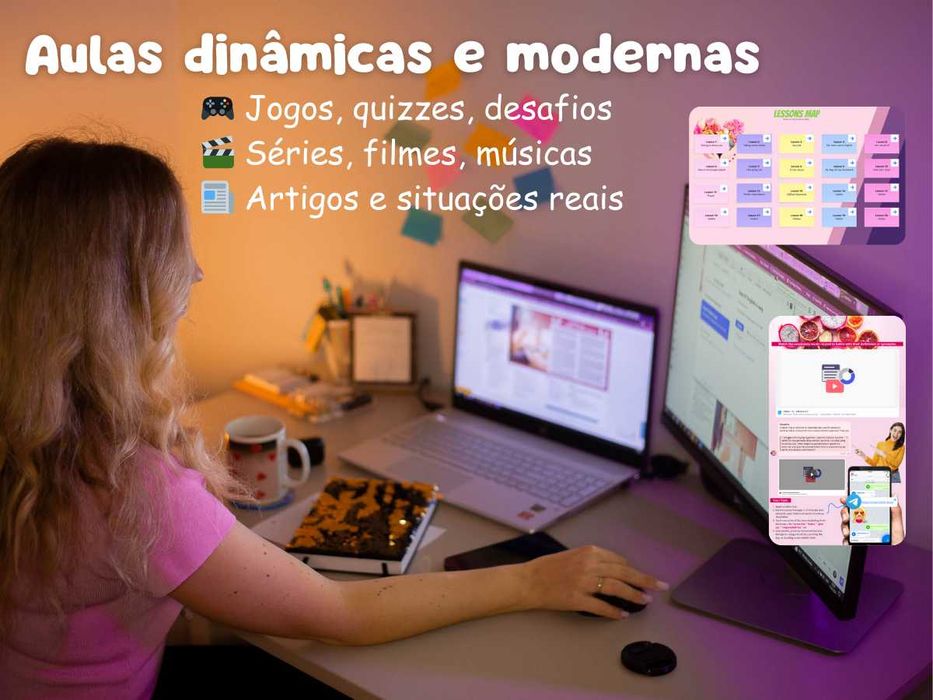 Professora de inglês | Inglês on-line | Coaching linguístico