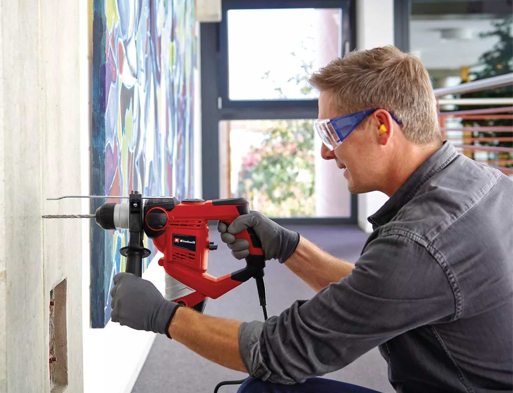 Conjunto de martelo perfurador TC-RH 900 kit Einhell