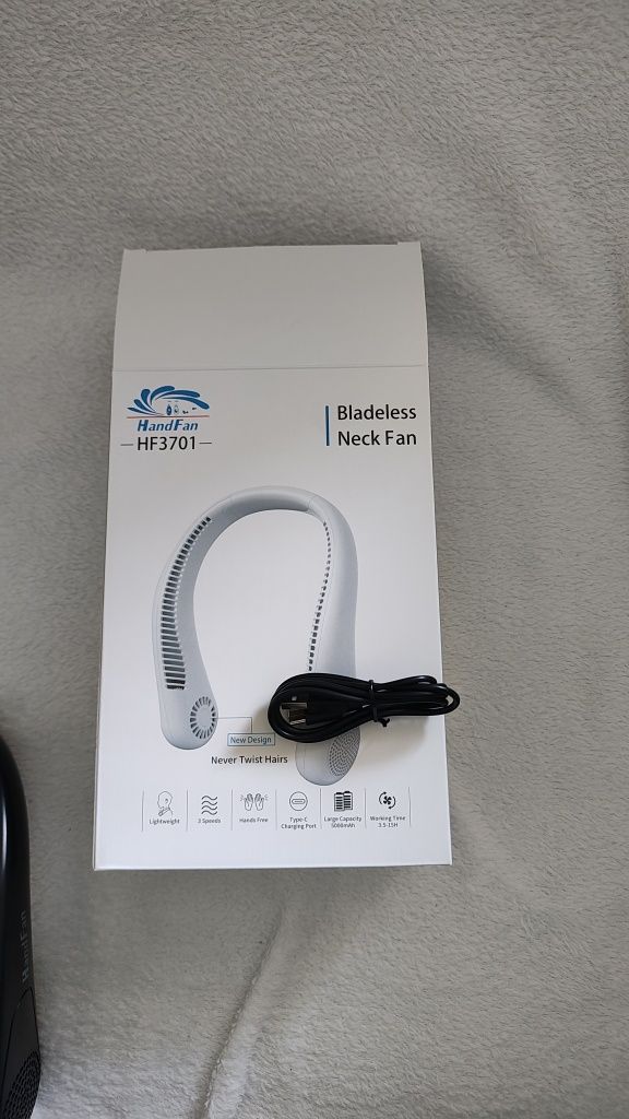 HandFan wentylator na szyję 5000mAh