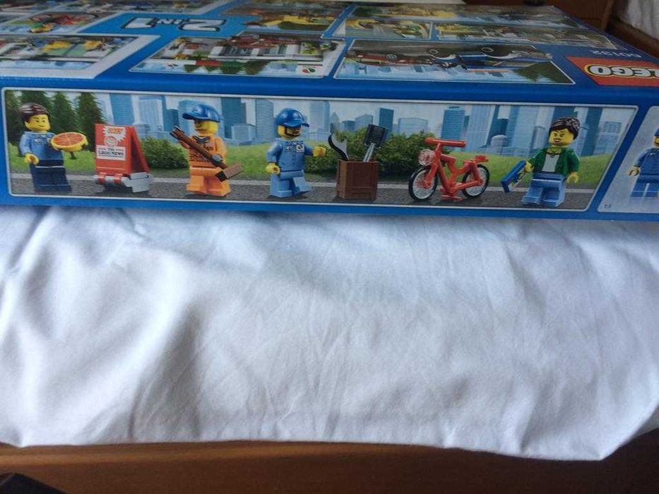 Lego City 60132, estação de abastecimento, selado de fábrica