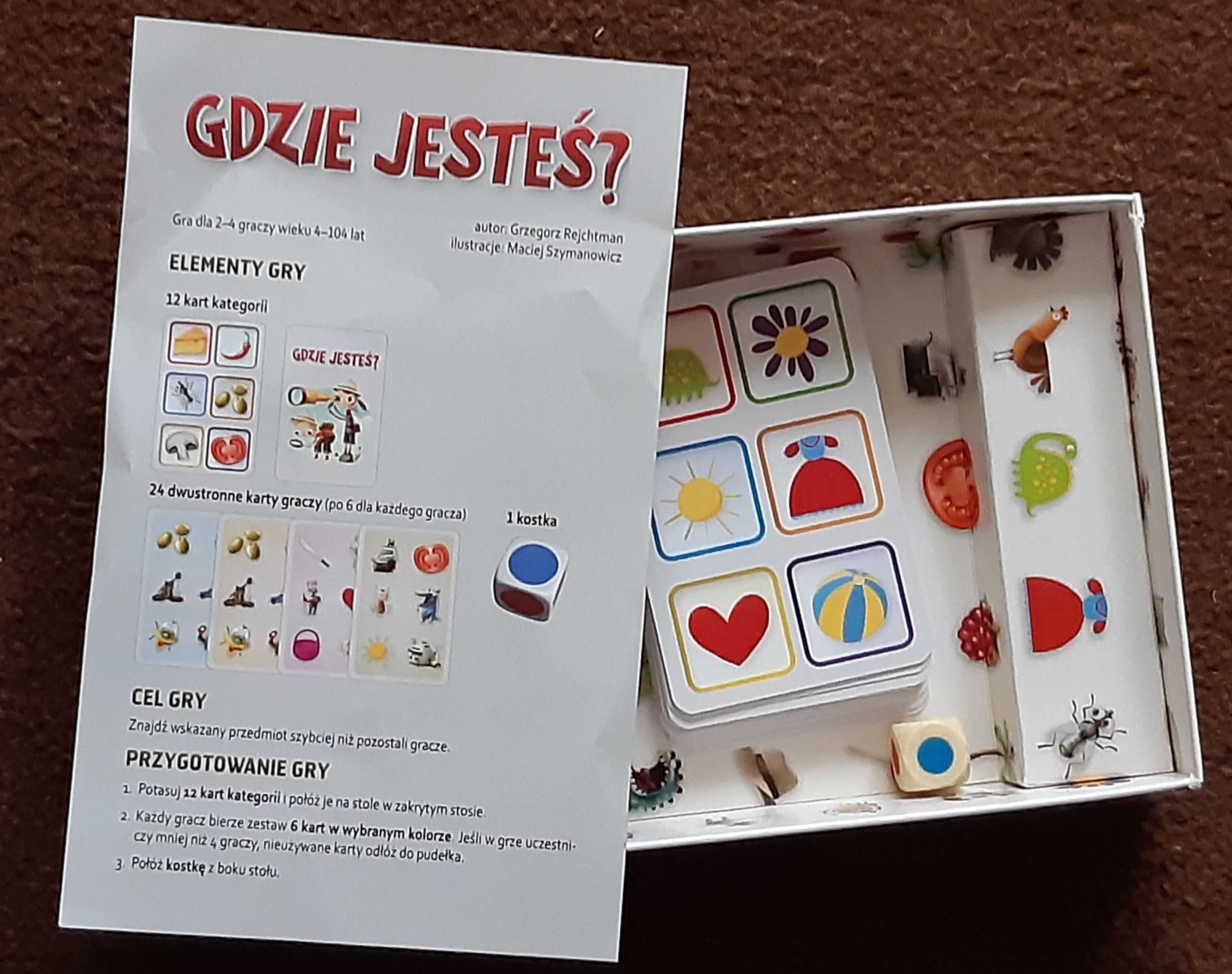 Gdzie jesteś – gra rodzinna Egmont