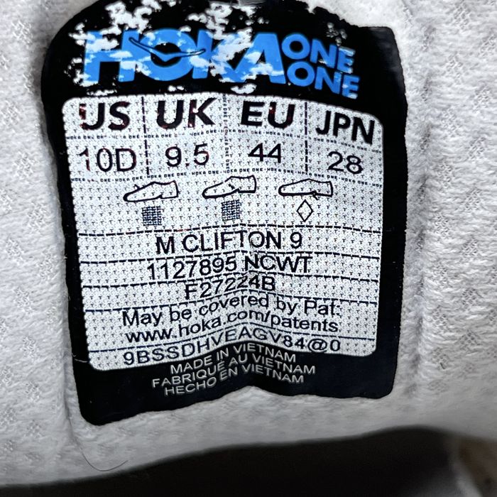 Кросівки Hoka Clifton 9 1127896 розмір 44 оригінал