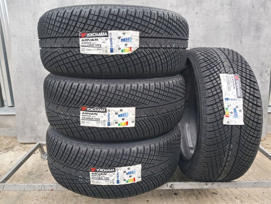 Резина зимова, НОВА, 255/45 R20 Yokohama Advan Winter V907 2025 рік