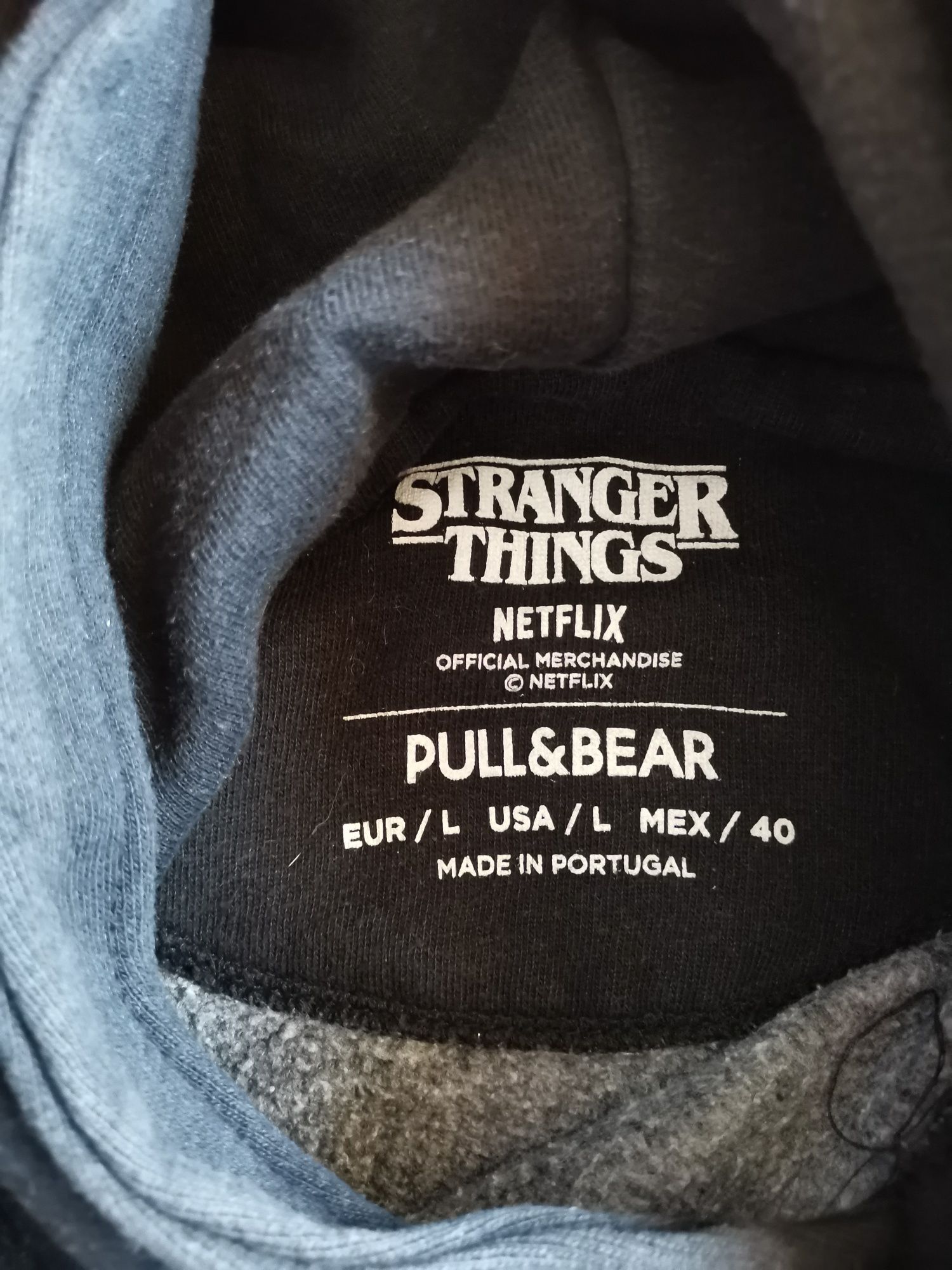 Bluza Pull&Bear Stranger Things L