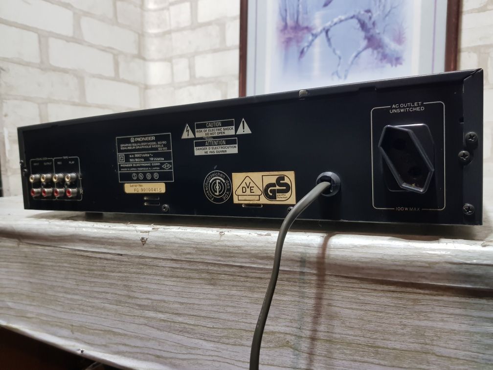 Еквалайзер PIONEER SG-50, спектр 10 смуг, б/у з Німеччини
