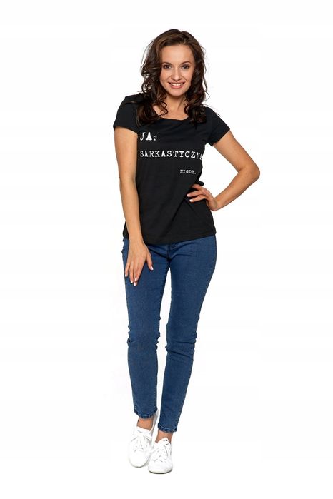 Moraj T-Shirt Damski Bawełniany Krótki Rękaw Xl