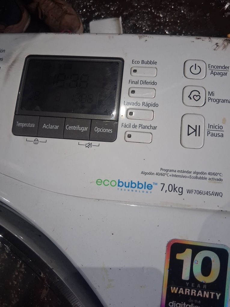 Carta electrónica para maquina de lavar roupa Samsung 7kg