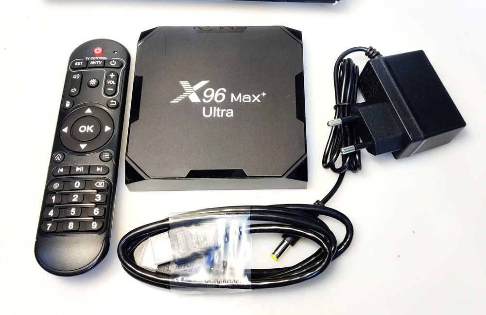 TV BOX X96Max Ultra 4/32Гб S905X4 Android 11 настроена*