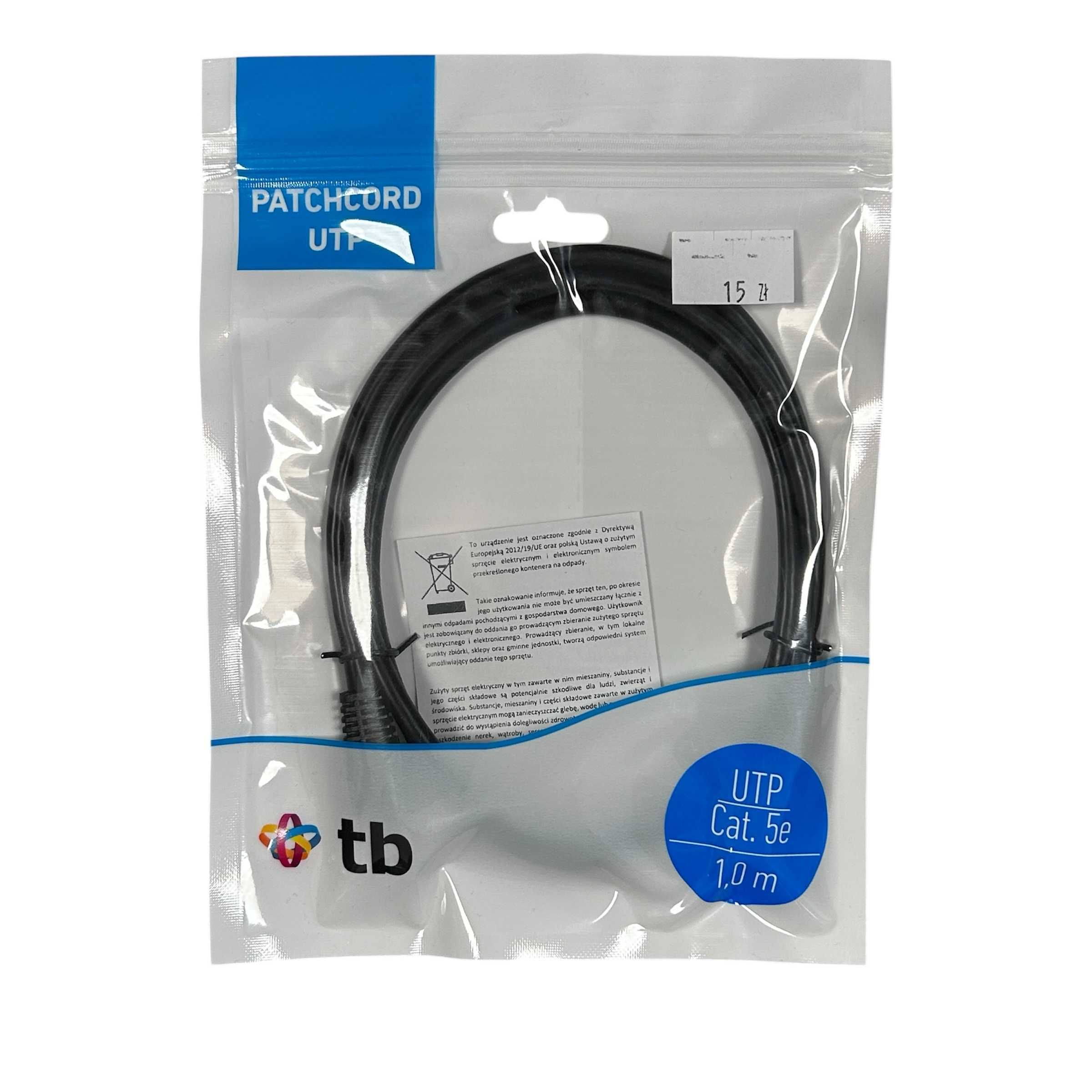 Kabel PatchCord RJ-45 Cat.5e 1M