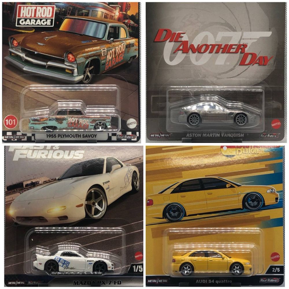 Matchbox, Hot Wheels, MINI GT, TARMAC, M2 нові колекційні моделі