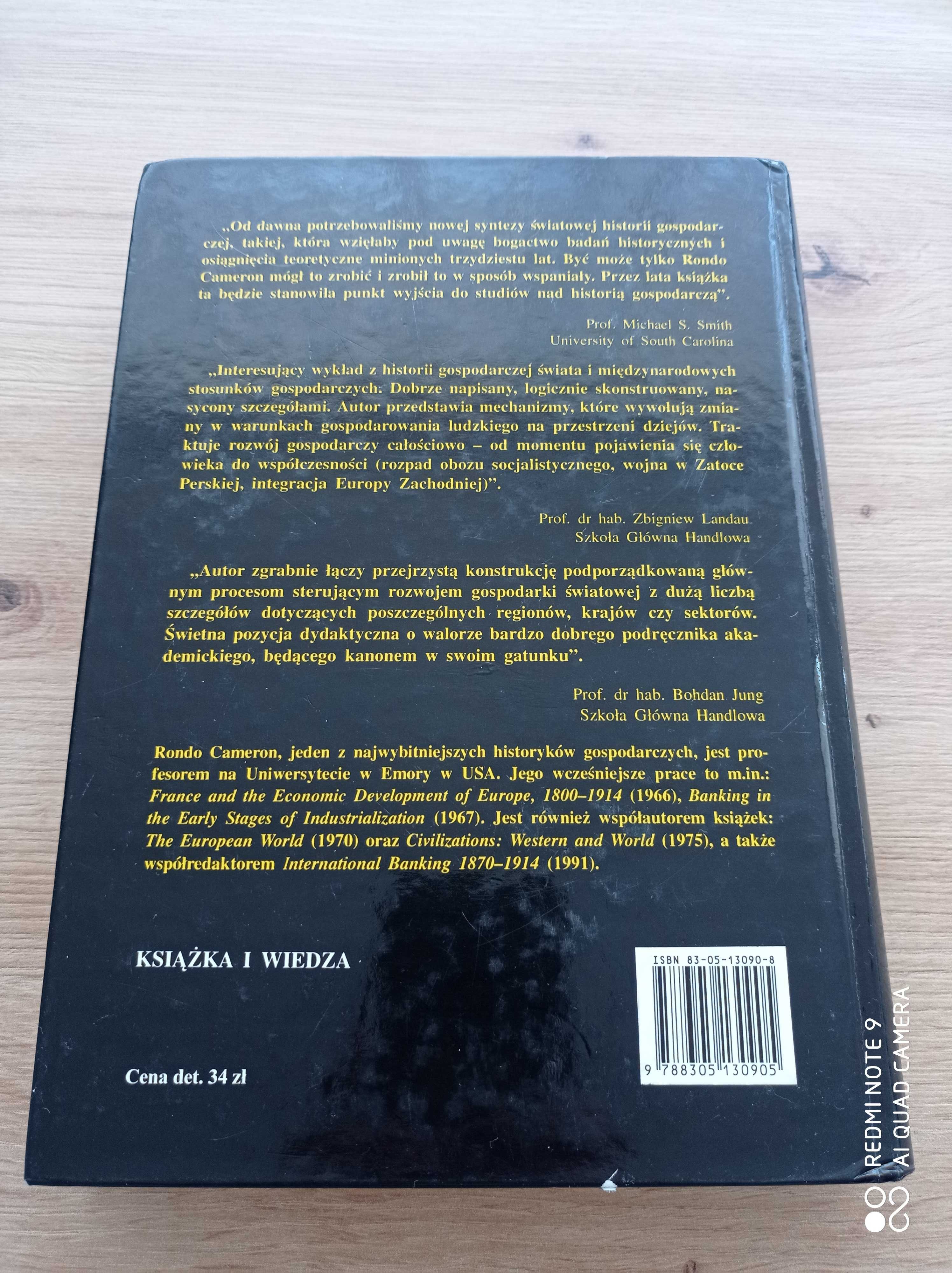 Historia gospodarcza świata. Od paleolitu do czasów najnowszych