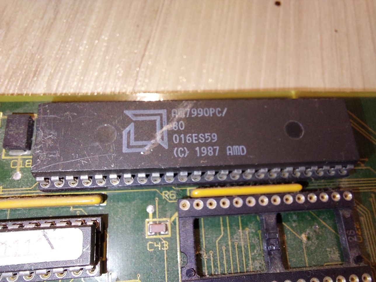 zabytkowa karta sieciowa na pci-x