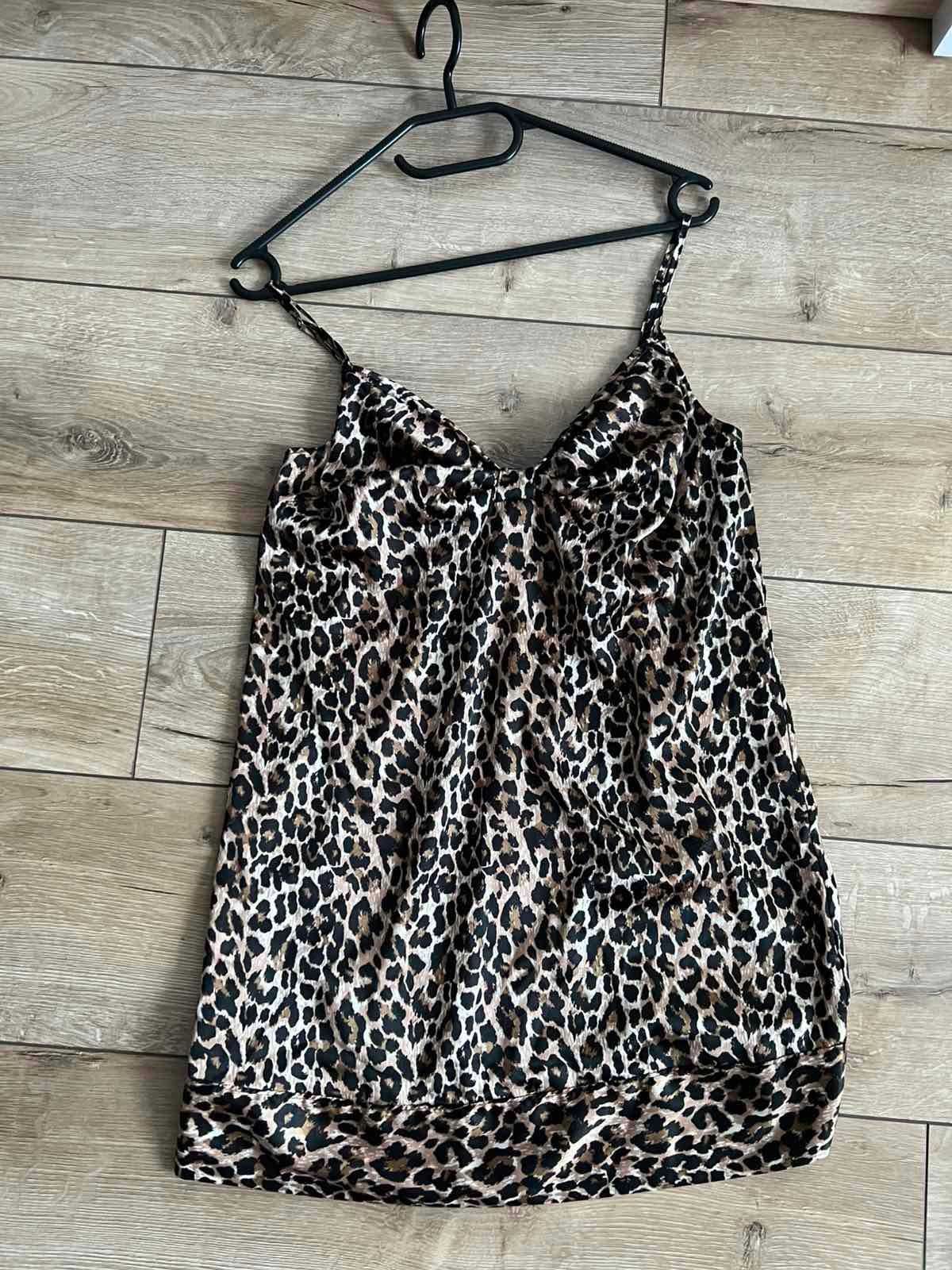 Пеньюар жіночий леопардовий піжама victoria secret leopard