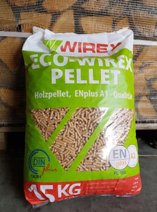 Pellet WIREX  ENplus A1 DINplus ceryfikat Sosnowy iglasty