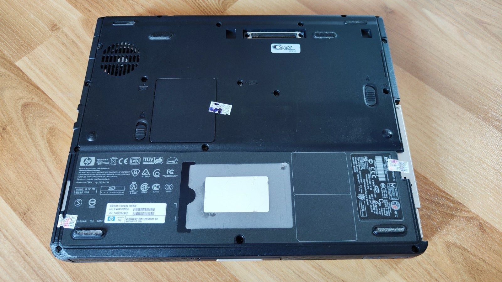 Laptop HP Compaq NC6000