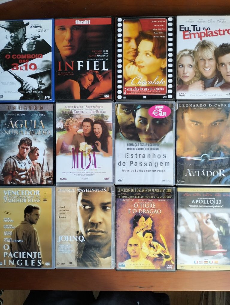 Lote de DVD's originais