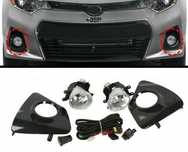 Противотуманные фары туманки Toyota Corolla USA 14-18 drl птф Америка
