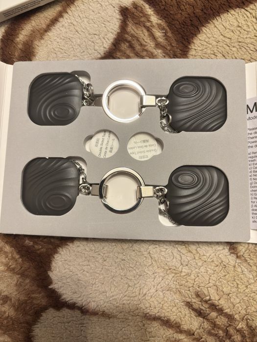 Bluetooth трекер Nutale F7X 4Pack локатор ключів з брелоком