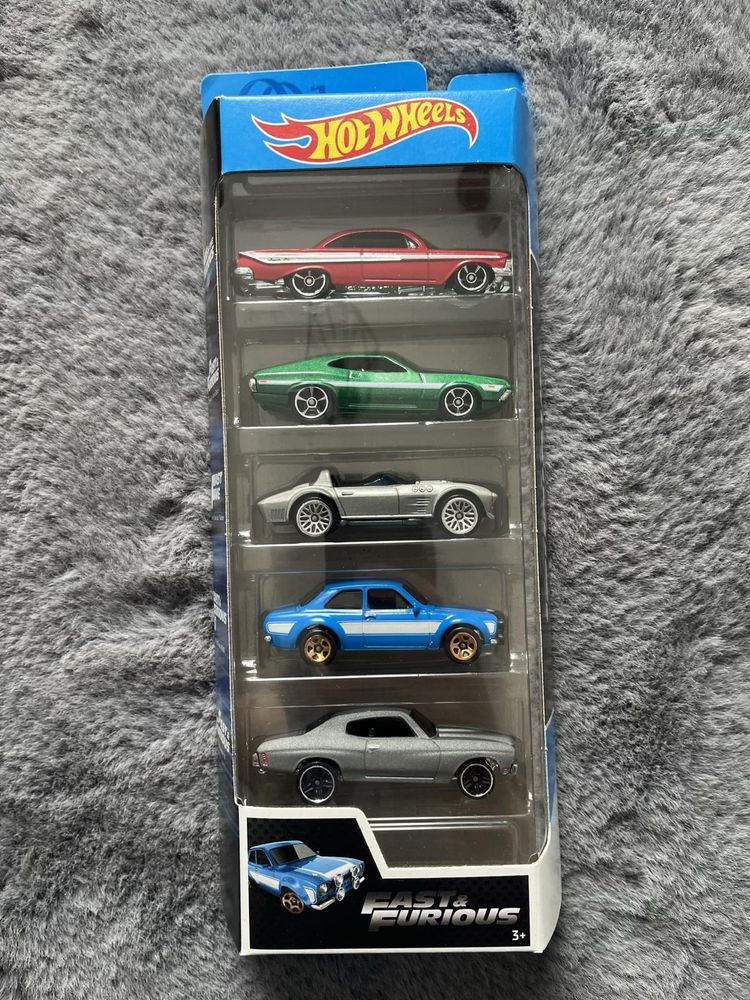 Hot wheels 5pak szybcy i wsciekli