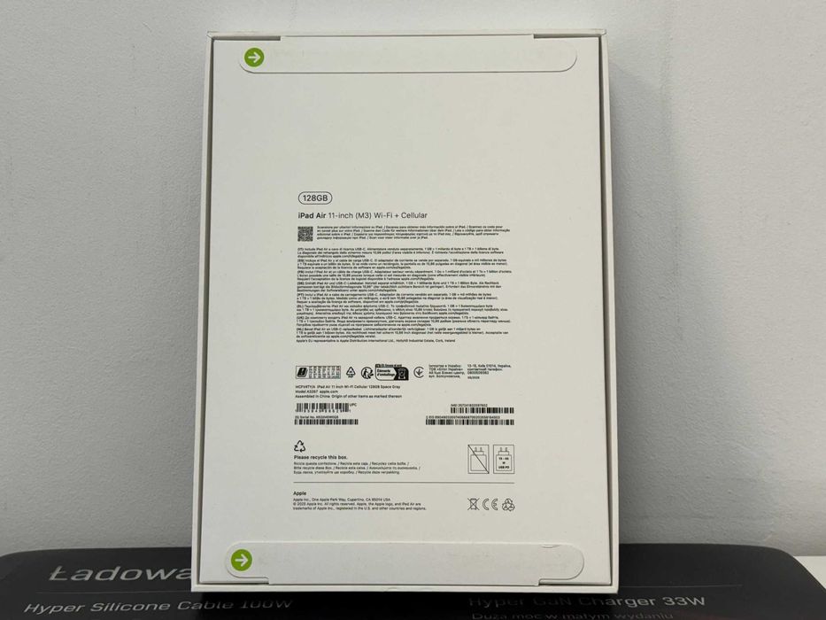 Apple iPad Air 11" M3 WiFi+Cellular 128GB Space Gray