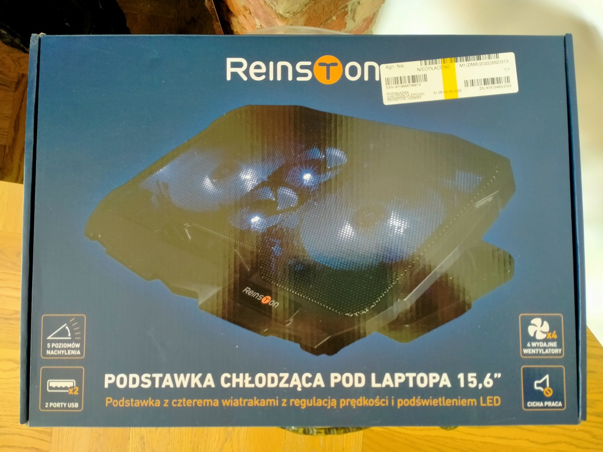 Podkładka chłodząca pod laptopa Reinston