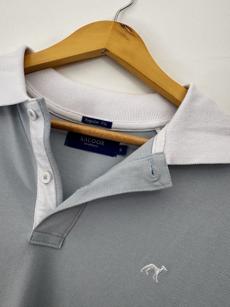 Polo Sacoor Azul Bebé