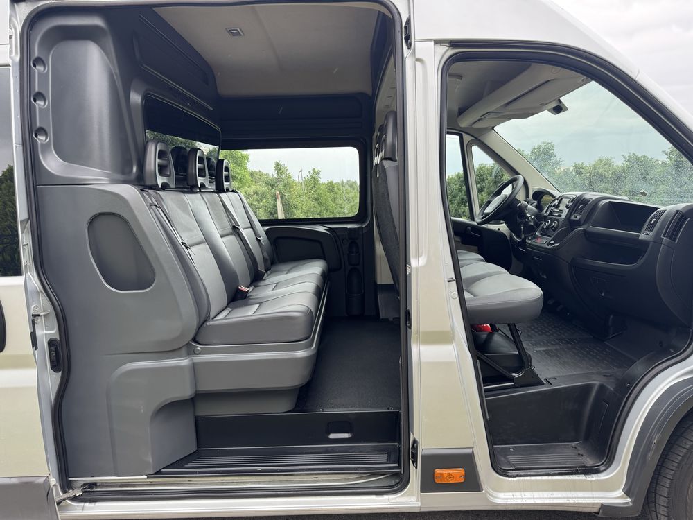 Citroen Jumper 2.2 128tys.km L4H2 Brygadówka 6 osobowy Boxer Ducato
