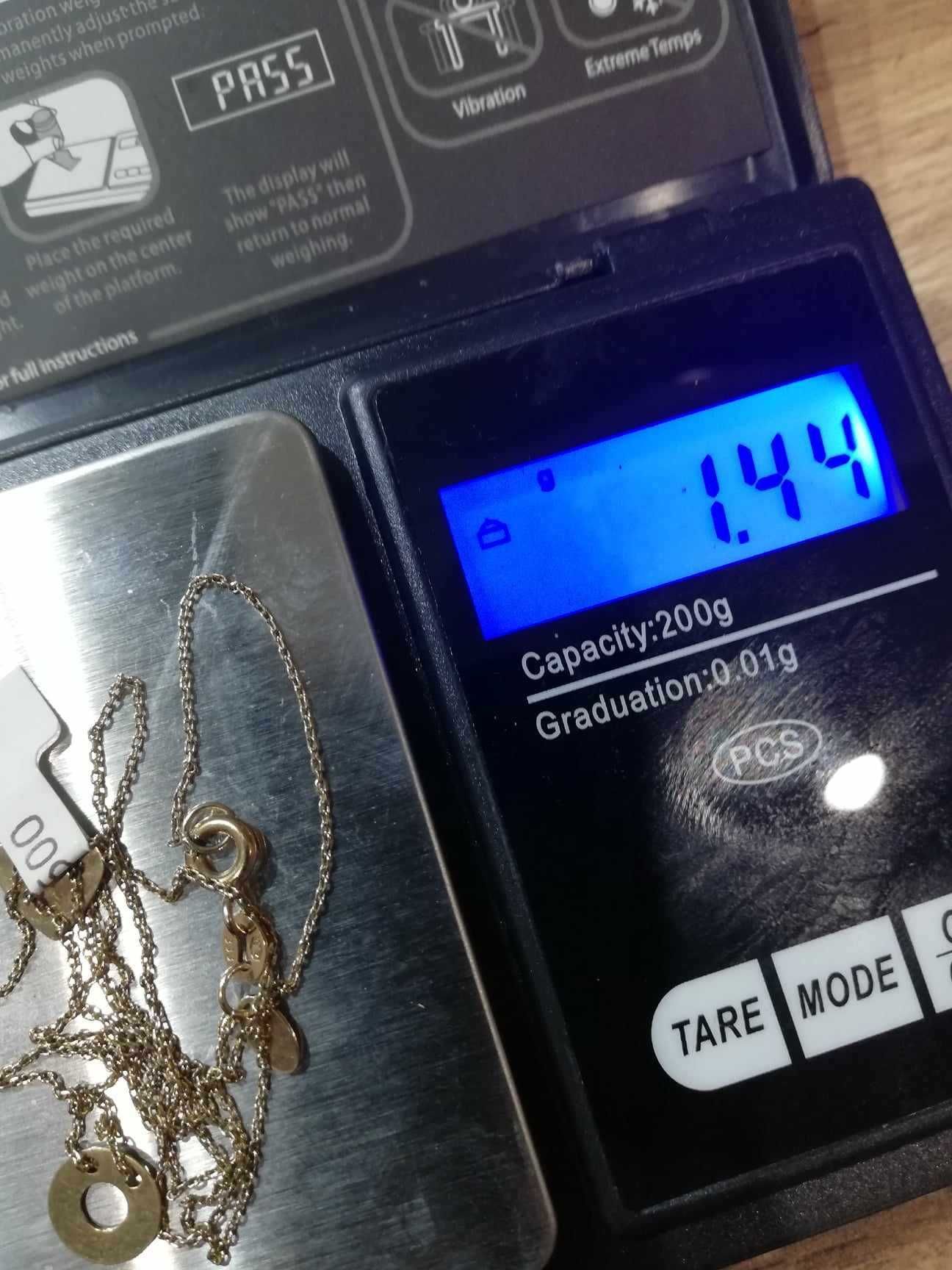 Złoty łańcuszek APART pr333 Okazja