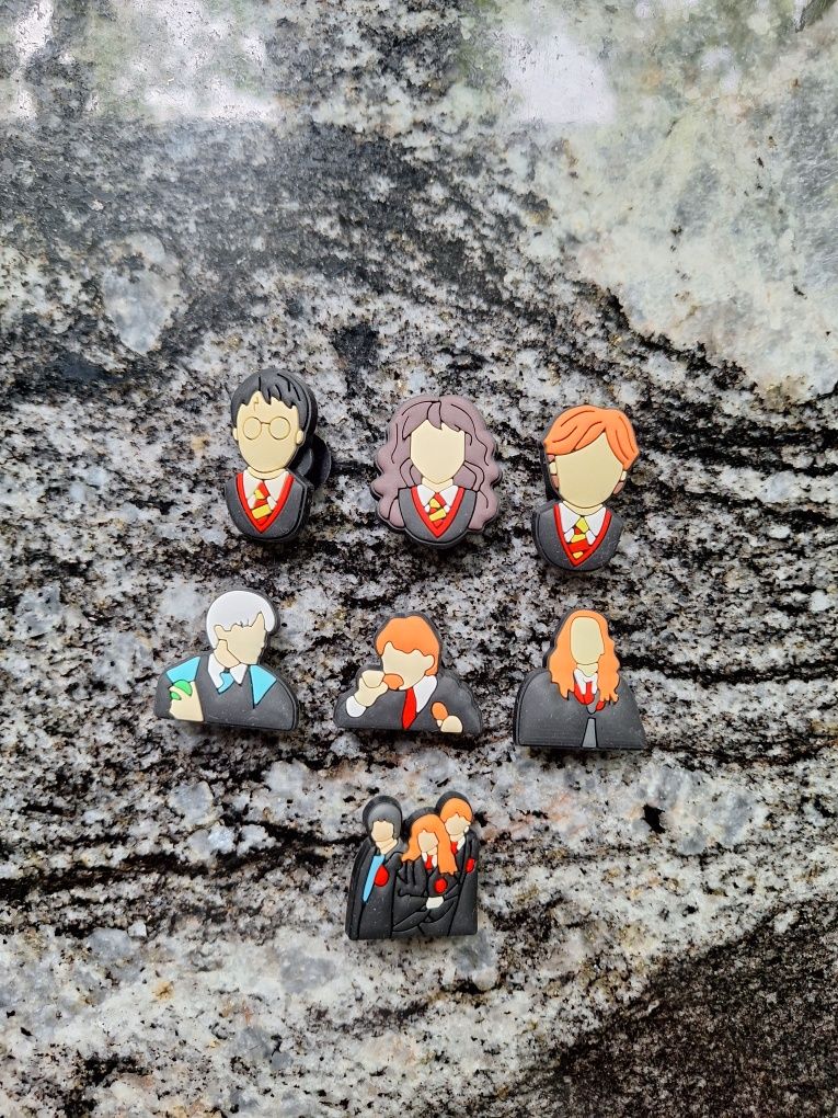 Przypinki Harry Potter do Crocs jibbitz ozdoby do butów charms uroki