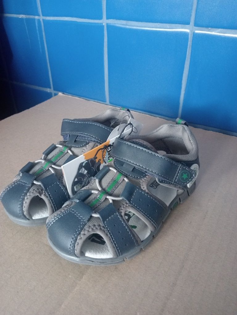 Sandały buty chłopięce dziecięce 27 nowe 17 cm