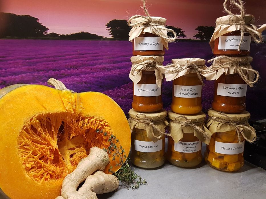 Ketchup z dyni lub cukini sprzedam