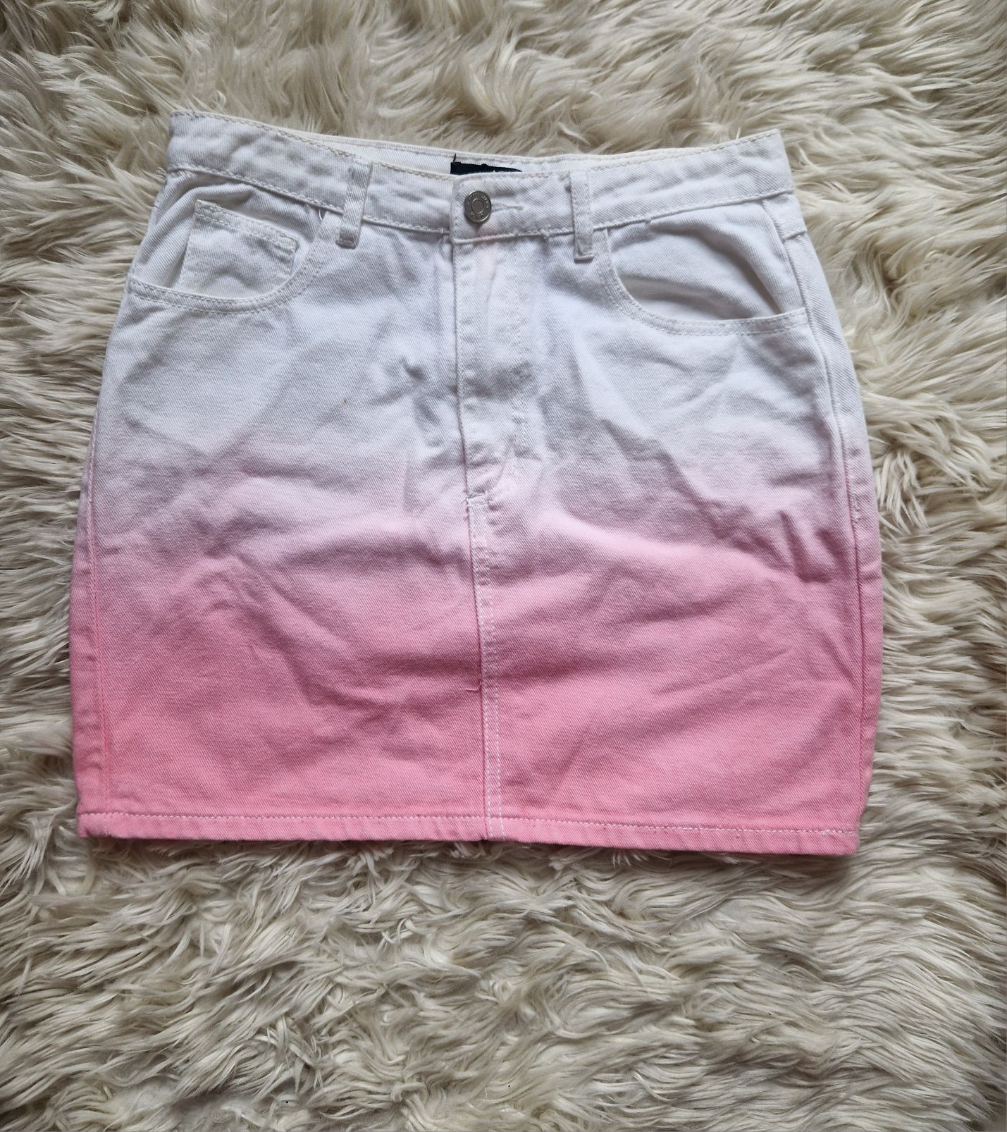 Missguided jeansowa spódniczka 38 M