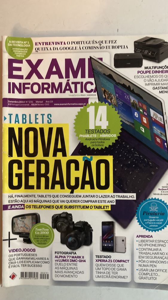 Revistas Exame Informática