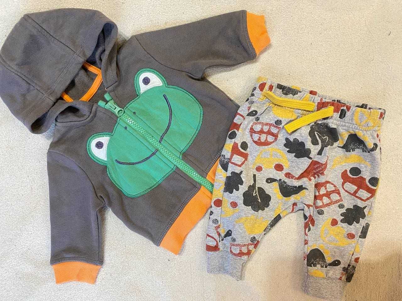 Пакет одежды на мальчика 0-3 месяцев