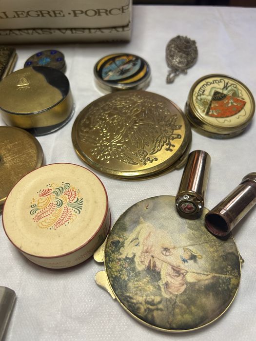 Varias caixas Antigas Maquilhagem