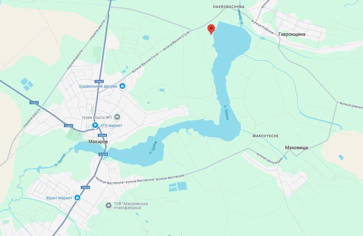 Продаж ділянки 72 сотки в Макарове.