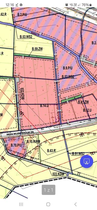 Działki dziewięć włók w pobliżu centrum gdańska