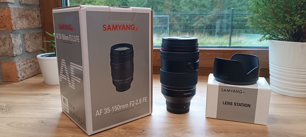 Samyang 35-150 2.0-2.8 + nowy kalibrator