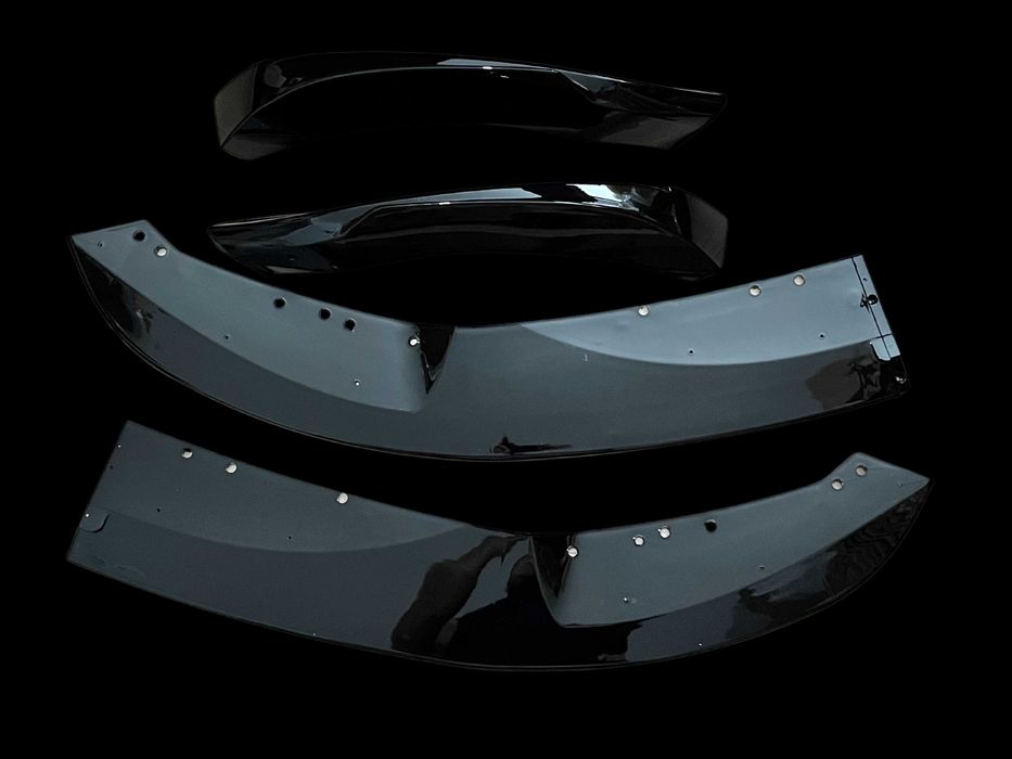 SPLITTER DOKŁADKA zderzaka BMW F32 F33 F36 2014/2020 czarny m sport