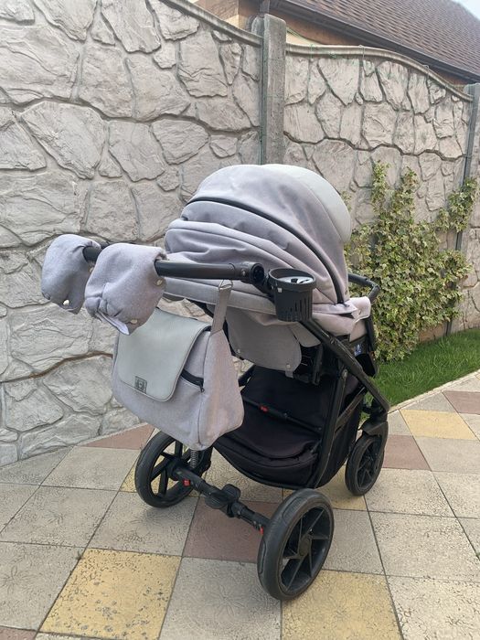 Коляска Аdamex 2 в 1 (люлька+прогулянковий блок)