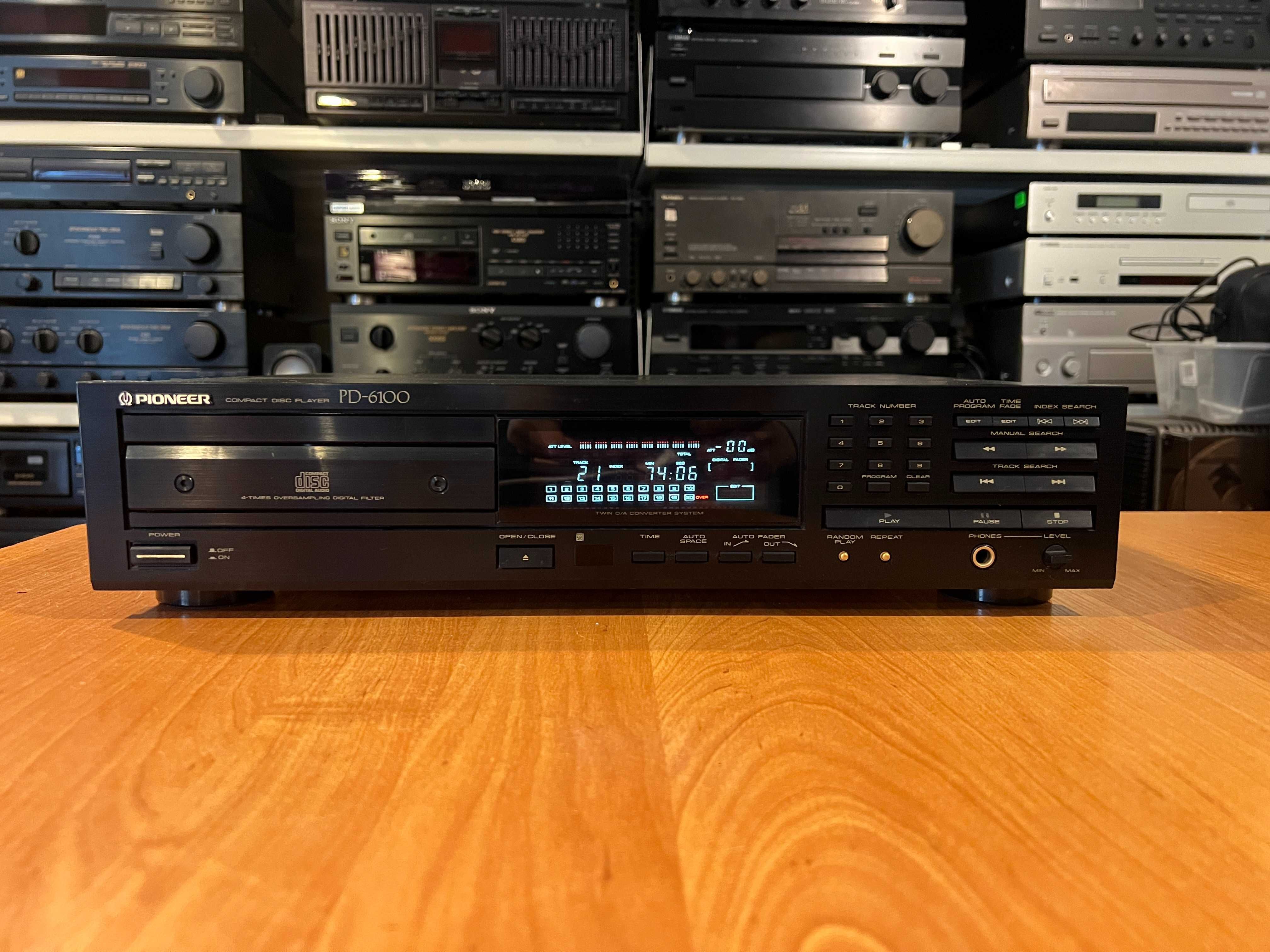 Odtwarzacz płyt CD Pioneer PD-6100 Burr-Brown PCM56P Audio Room
