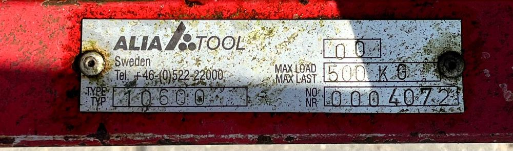 Stojak do przewozu szkła / okien