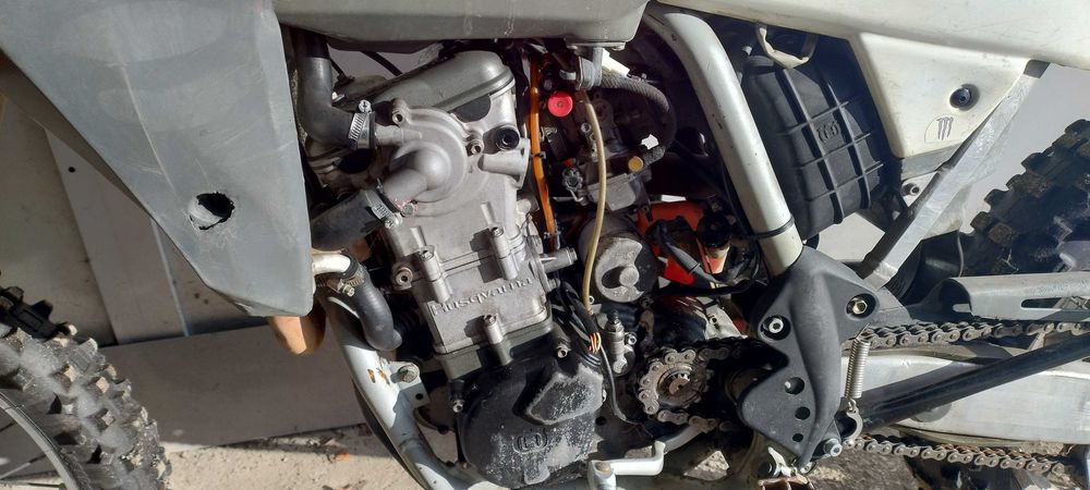 Husqvarna TE 450 rok 2006 zarejestrowany, ubezpieczony, rozrusznik.